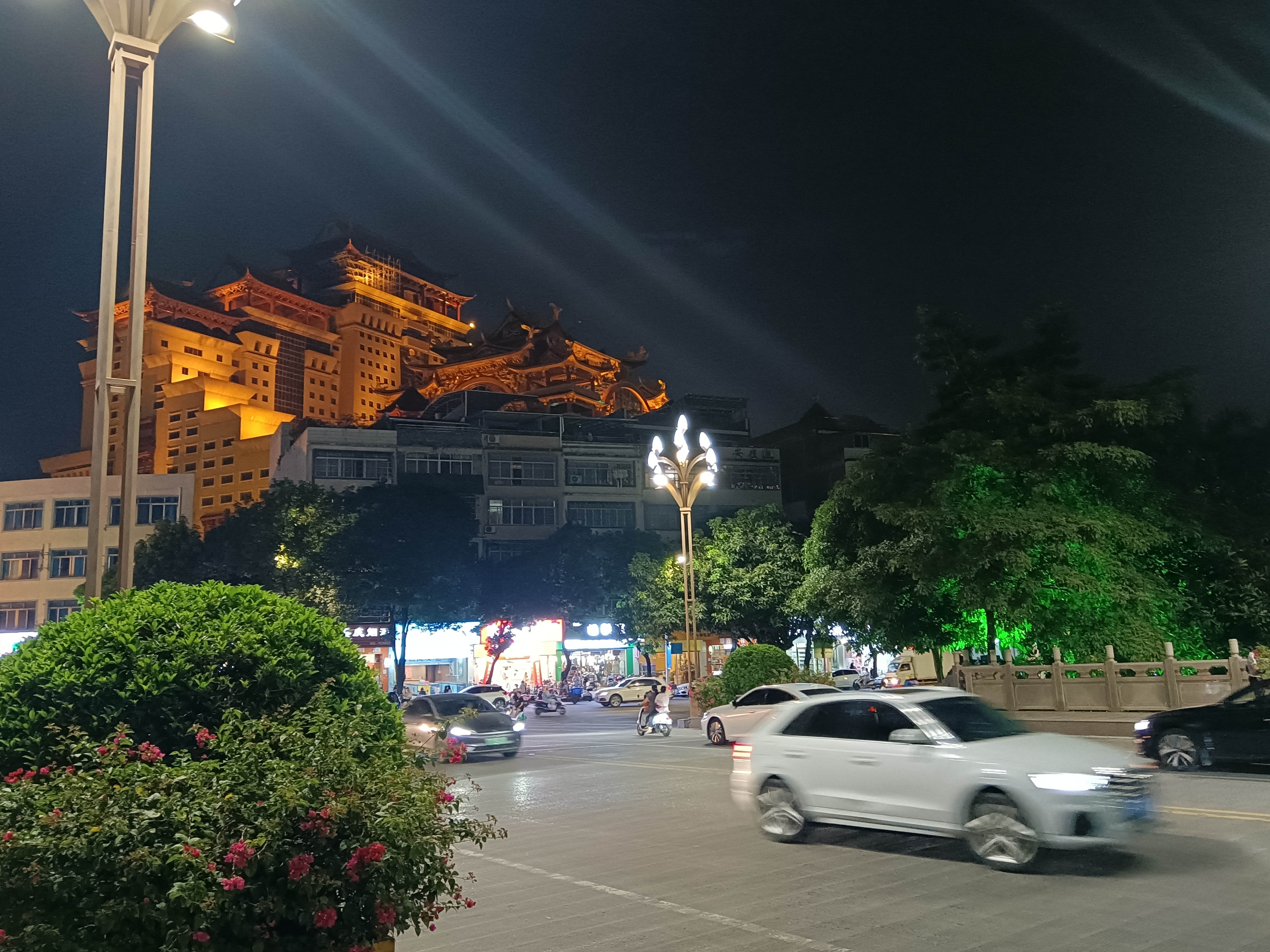 玉林夜景图片真实图片图片