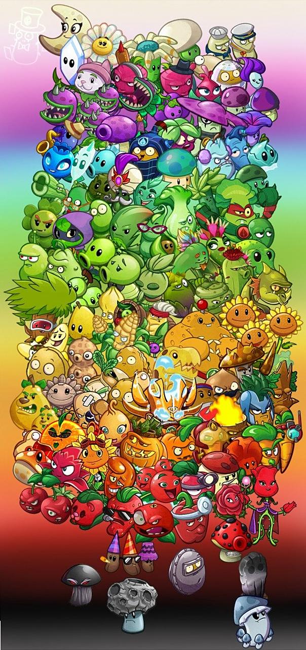 pvz2:两张植物图片"找不同"