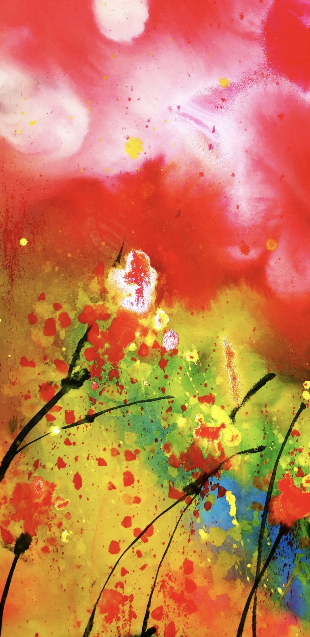 当代彩墨抽象画