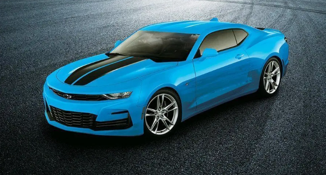 日本专属雪佛兰科迈罗蓝色特别款,大黄蜂这次有点"蓝"