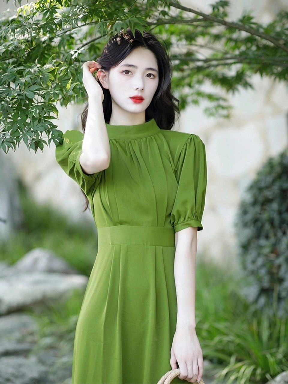 夏天就是要穿绿色呀!