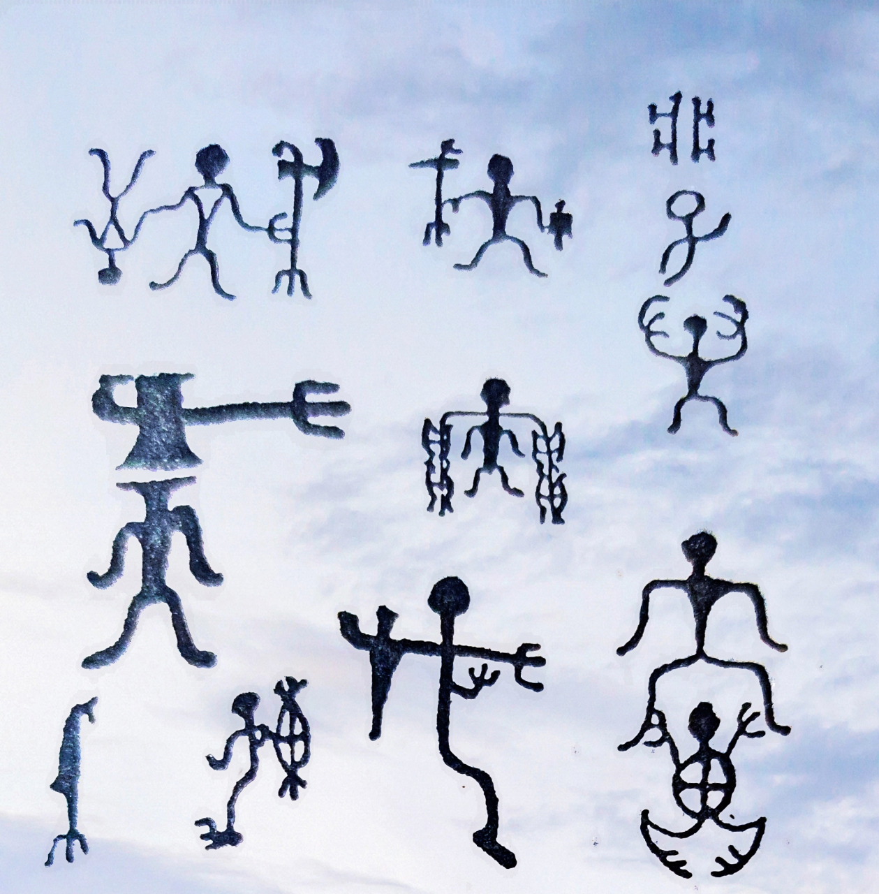 远古的符号,传承着古老的智慧