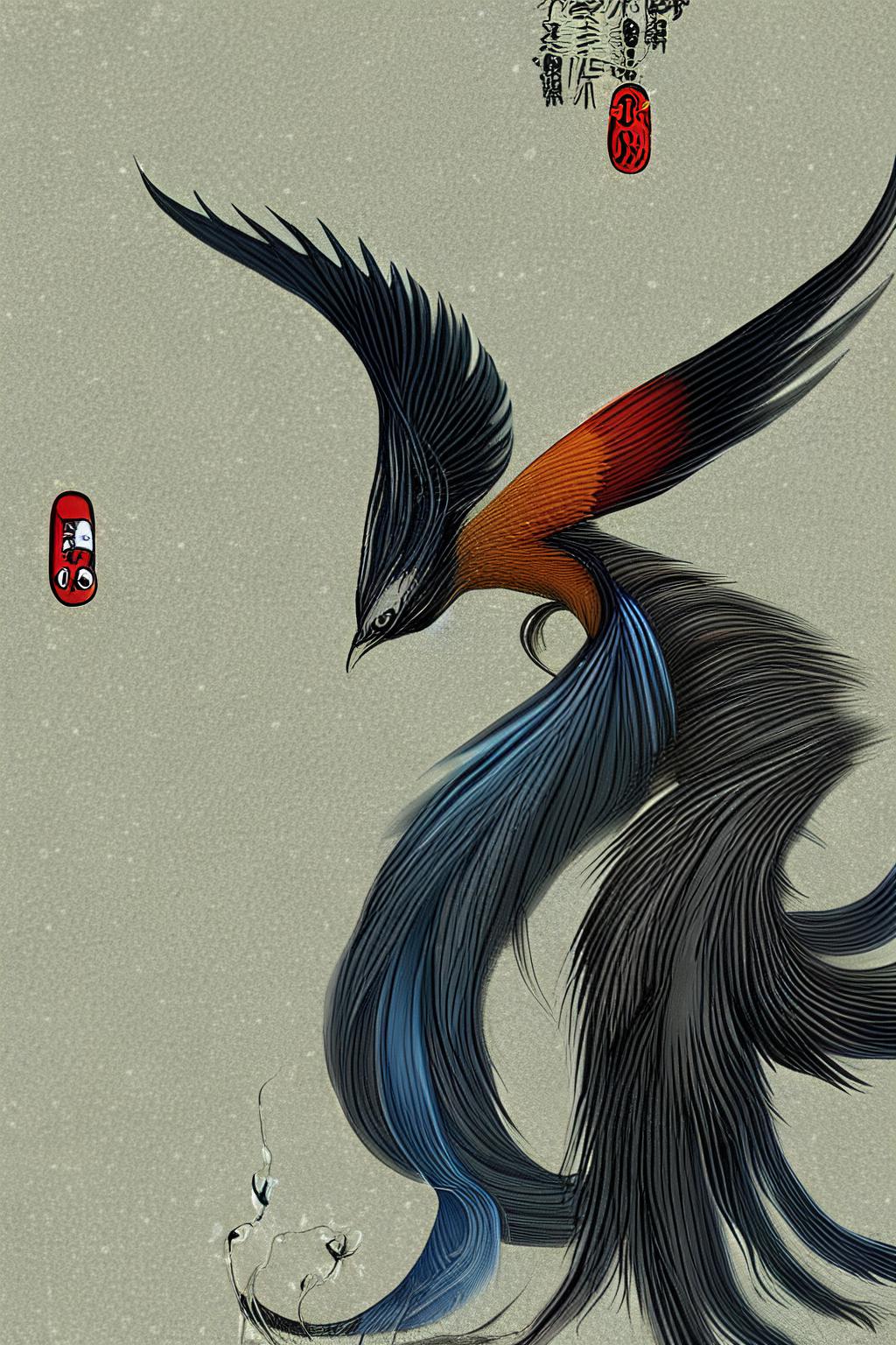 《山海经》蛊雕 似鸟非鸟,食人异兽