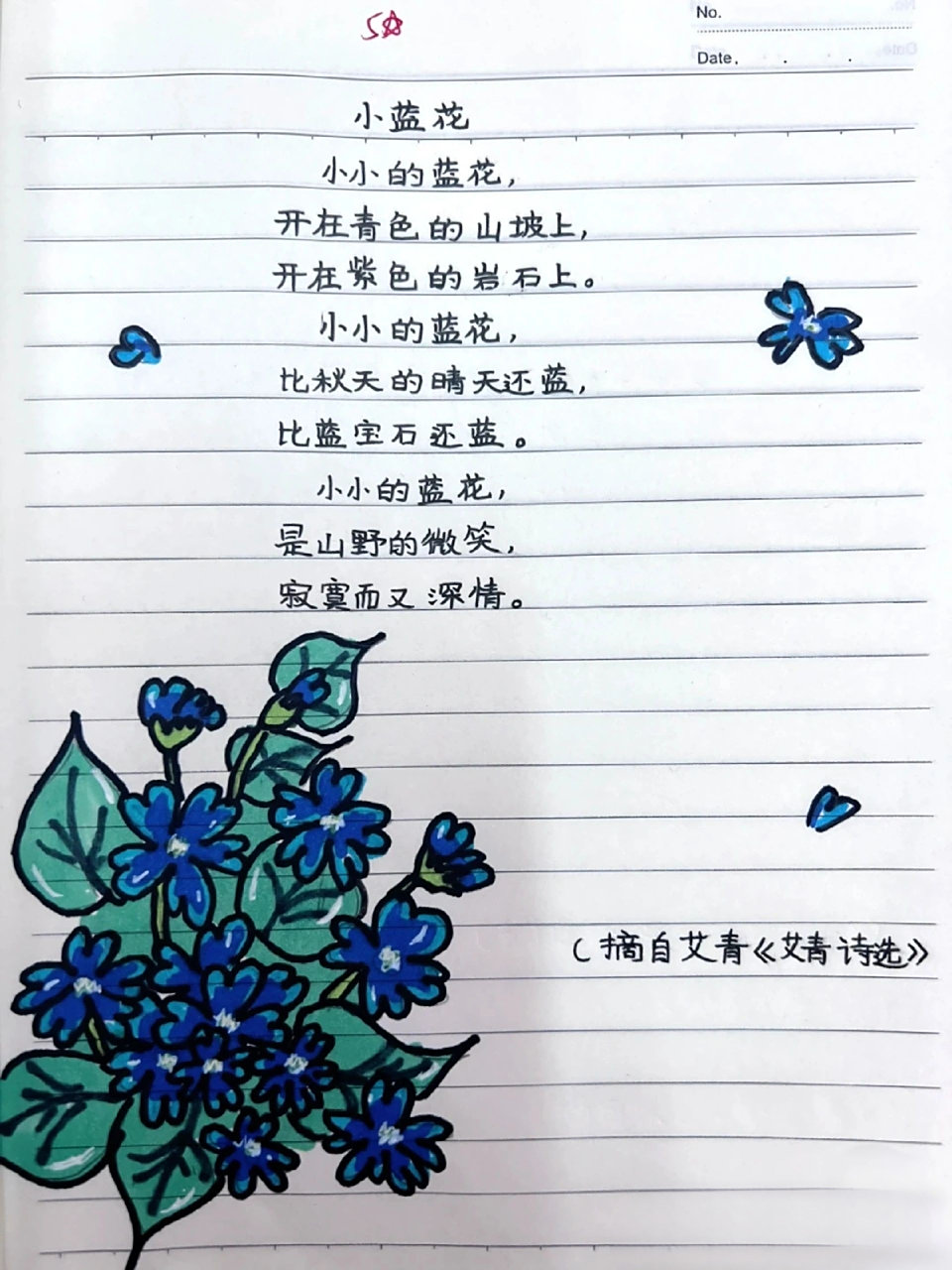 描写植物的现代诗