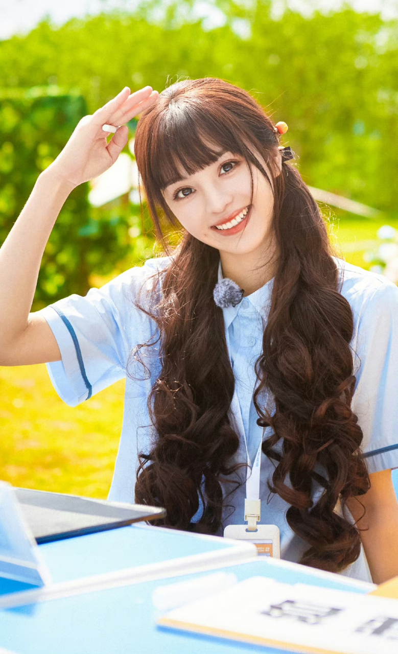 田曦薇# 甜美可爱,俏皮灵动,仙气飘飘的小仙女,肤白貌美,五官精致