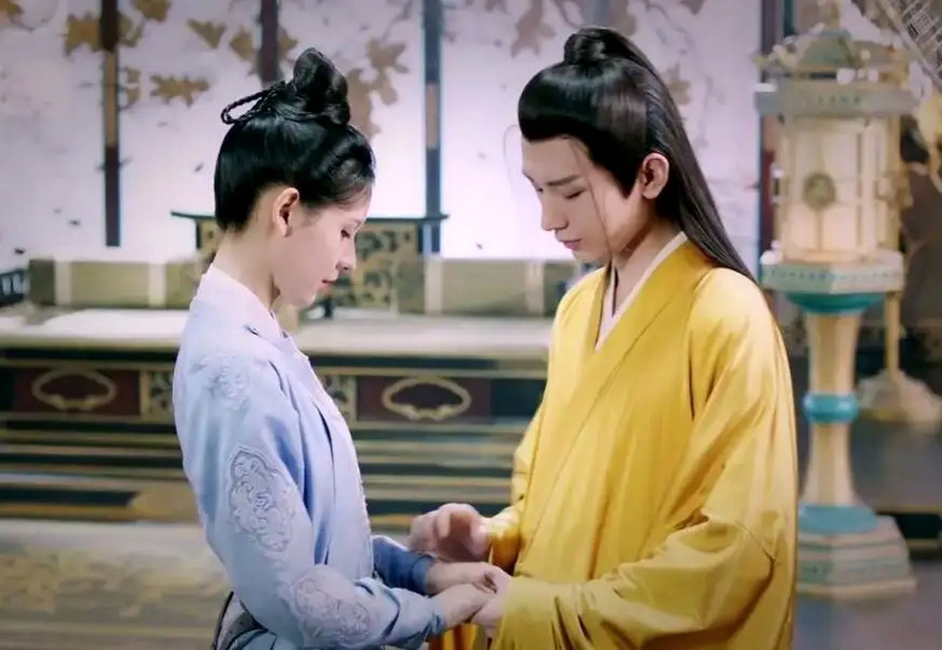 公元846年,唐武宗李炎病怏怏地躺在床上对王才人说:"要不是你,我都当