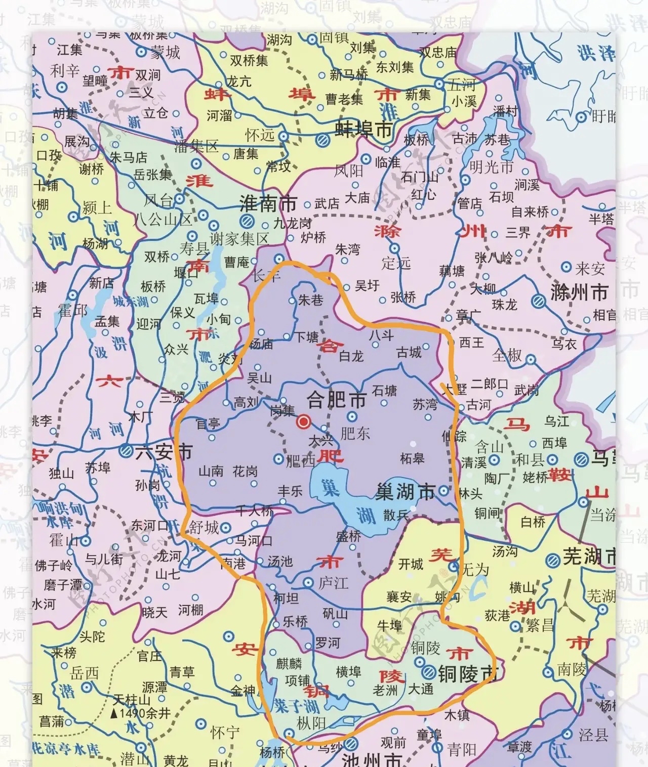 合肥行政区划调整设想