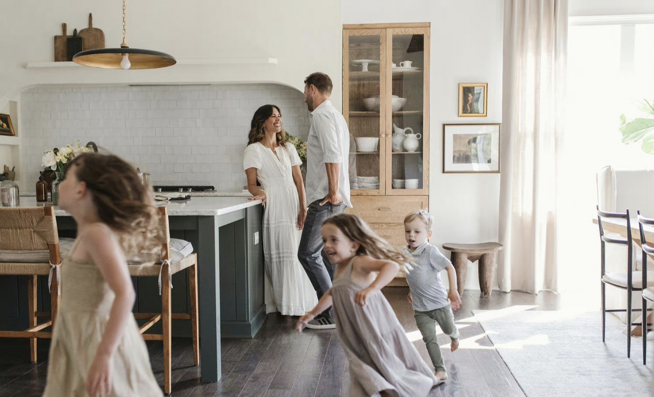 好喜欢这个五口之家呀,一看他们日常的生活场景,就知道他们一家人生活