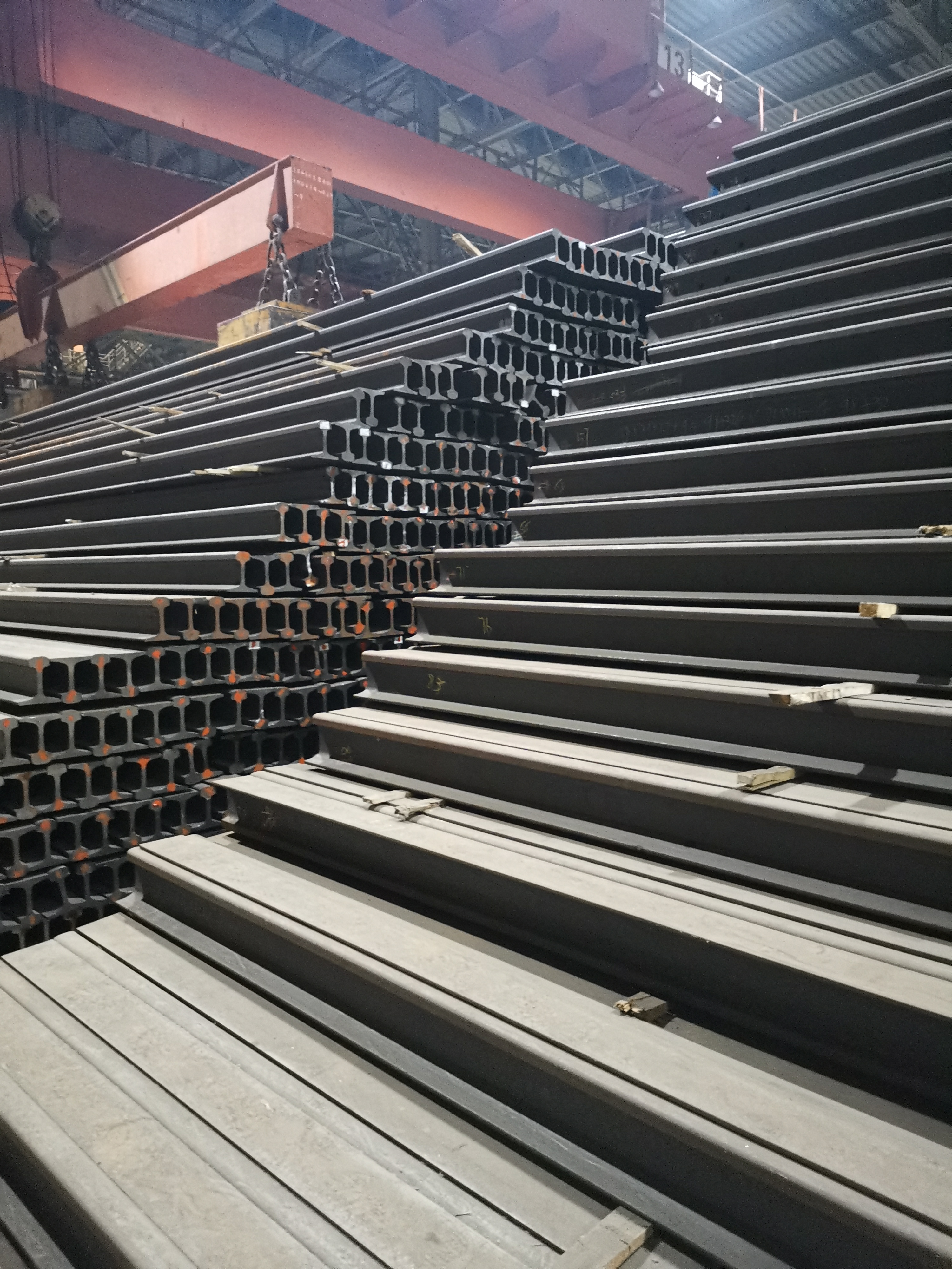 永洋钢轨,轻轨,重轨