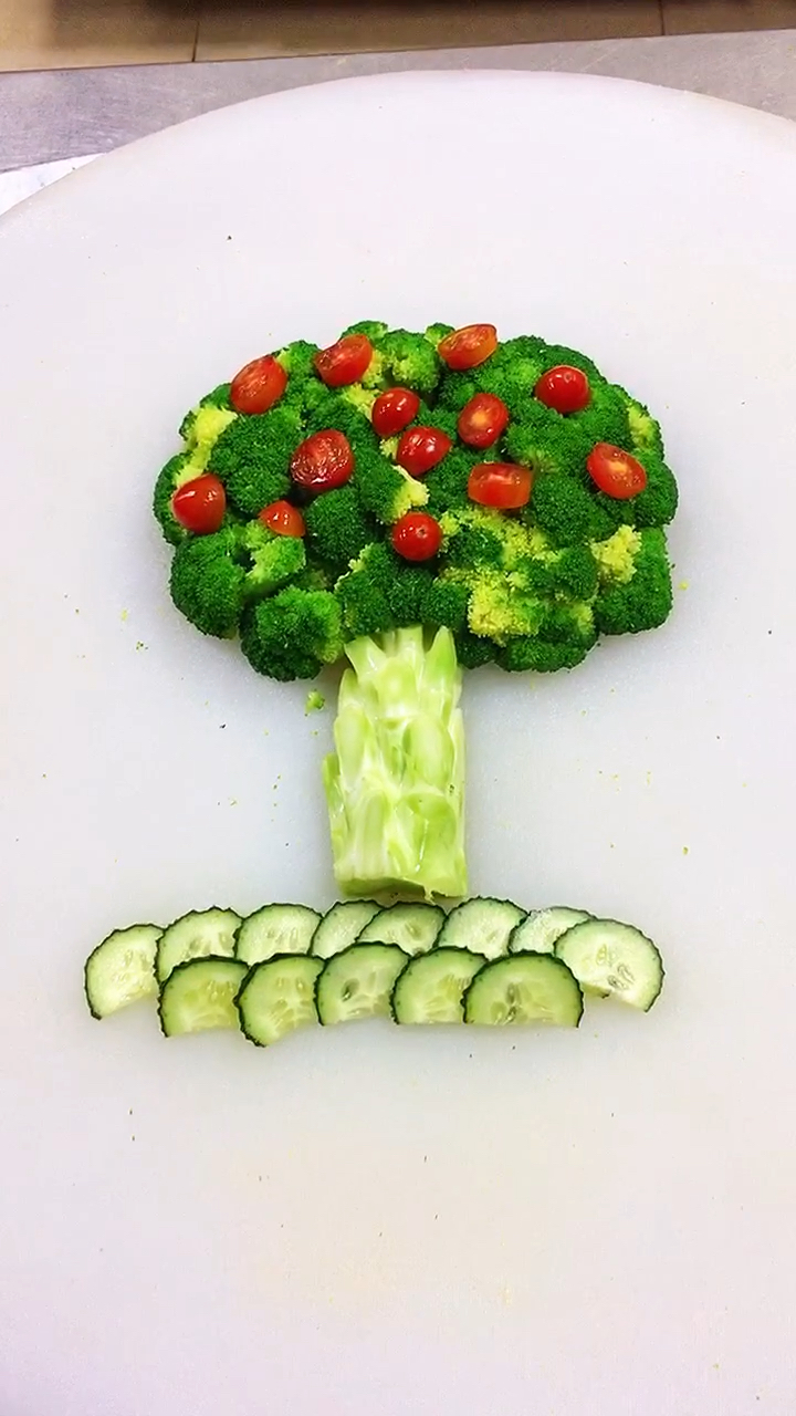 西兰花造型,硕果累累