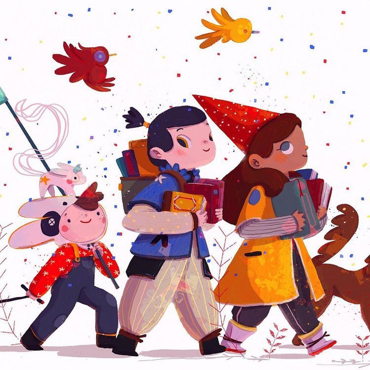 插画师beatrice blue的绘画作品 676767 #绘画欣赏