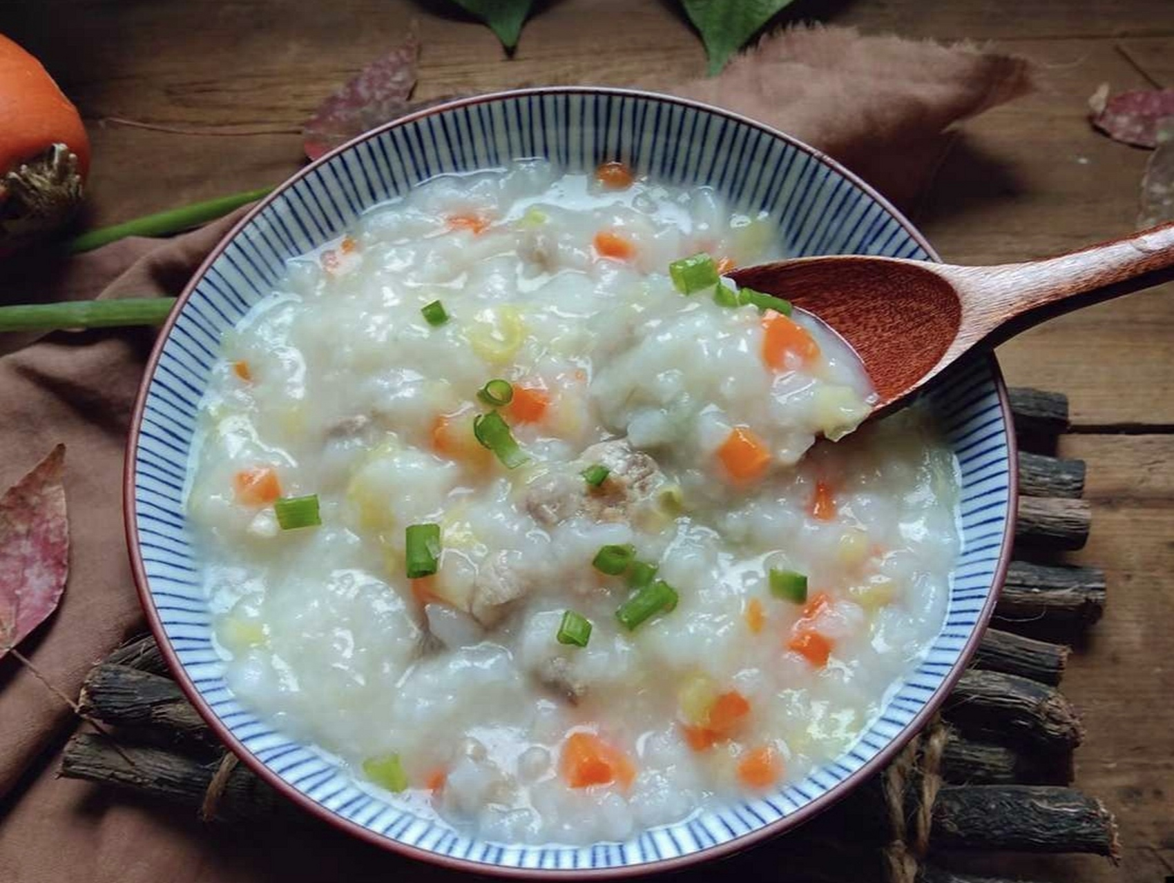 🎊‖一份心仪健康营养粥早餐 🌼山药香菇瘦肉粥不但营养美味,还有