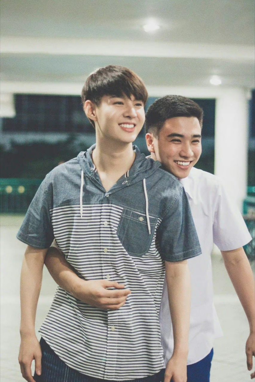 《不期而爱》两位主演perth和saint,王俊勇和黄明明是永远的初心!