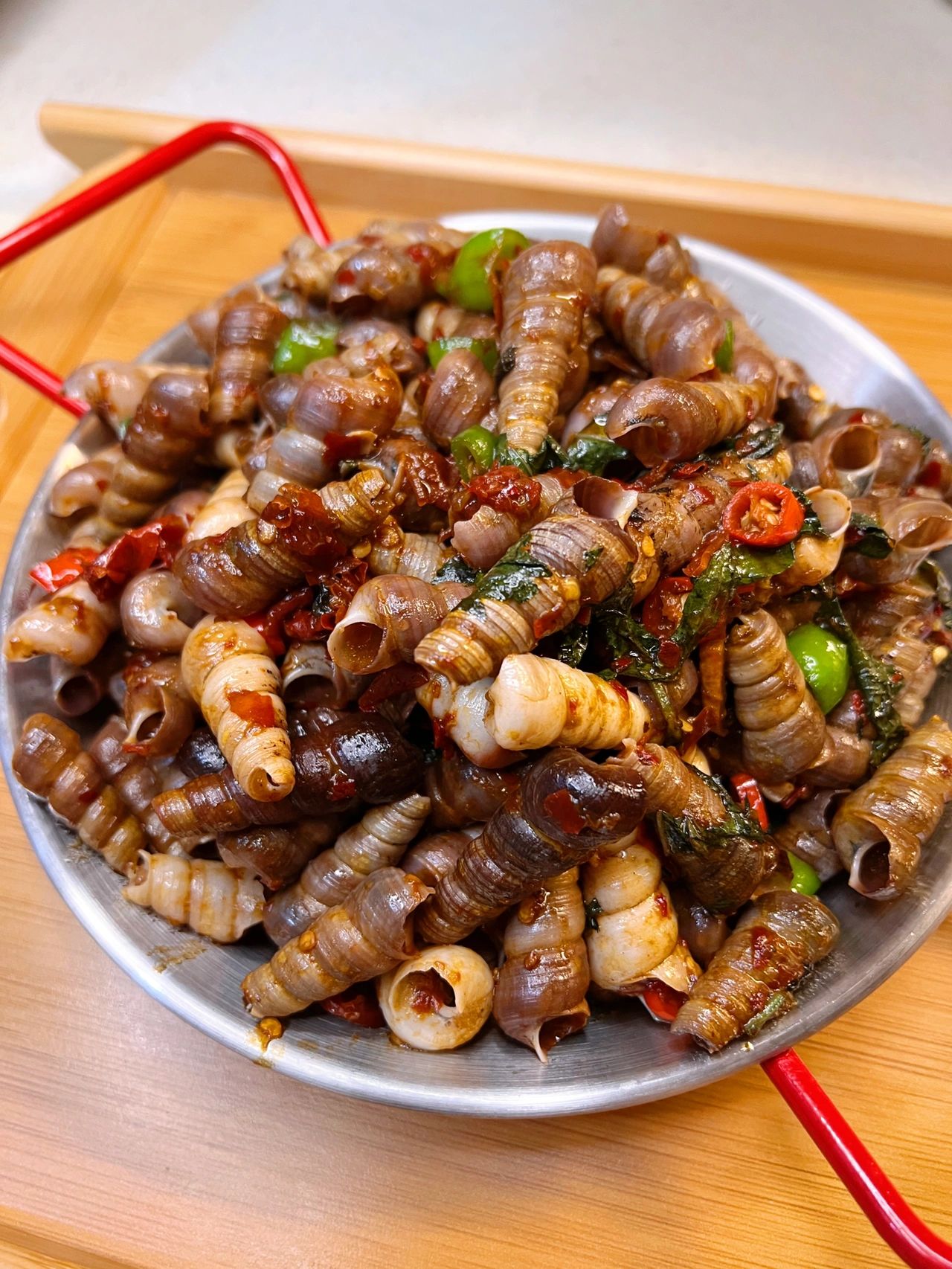夜宵篇之辣炒钉螺完美复刻大排档味道绝了 宵夜必点菜鲜辣过瘾