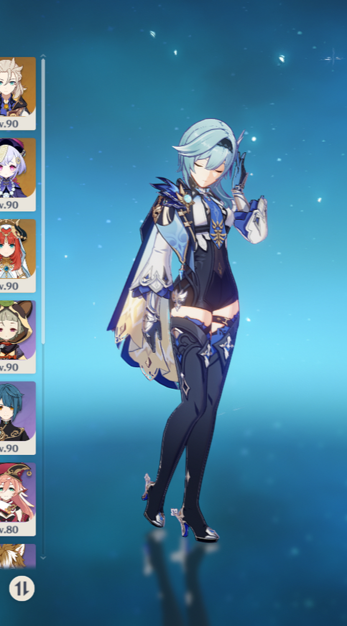 优菈的身材,还真是提瓦特天花板的存在!#游戏# #原神# #二次元