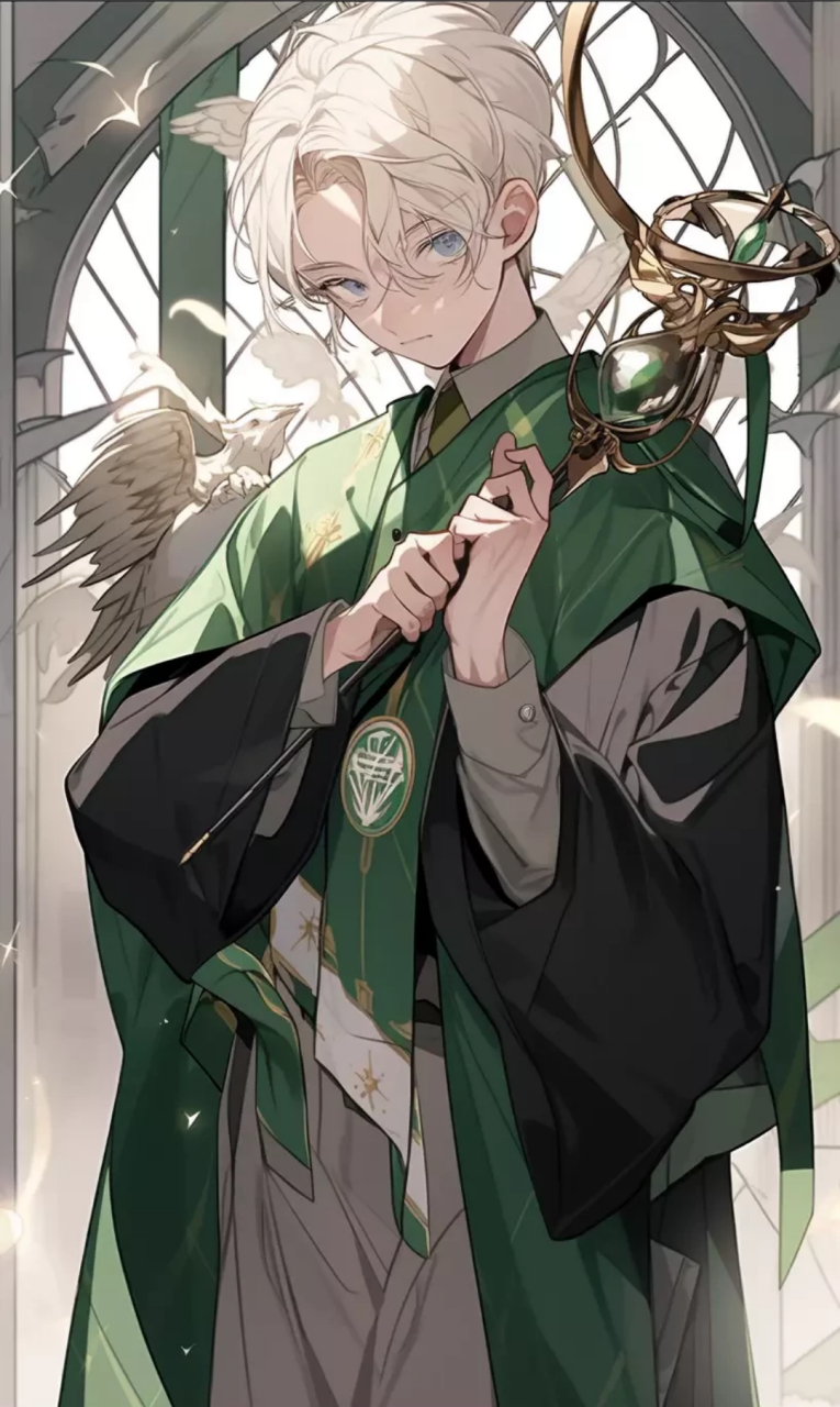 小龙:父亲说这是高贵的马尔福家族最神圣的权杖,借给你贴一下吧,看在