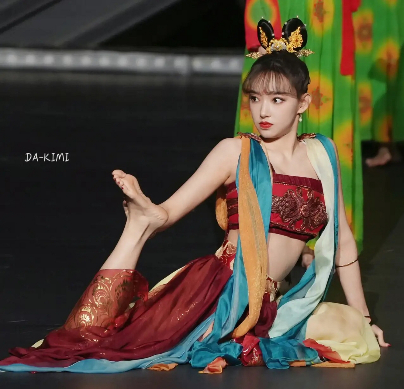 程潇舞蹈不错,就是表情管理有种惆怅的感觉!