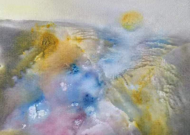 中外艺术名家丨经典作品《生命之光》赵一凡