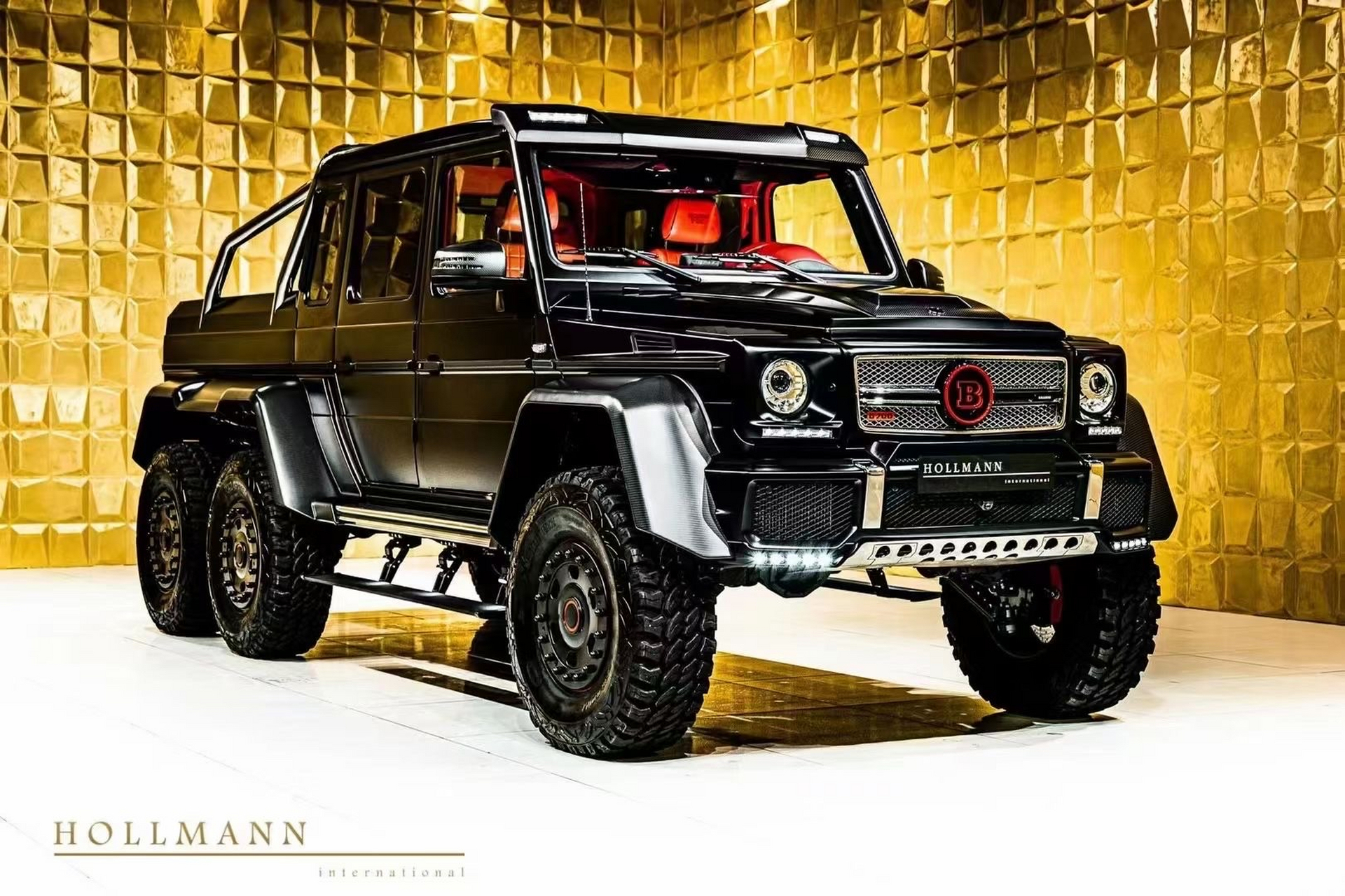 奔驰巴博斯g63皮卡6x6