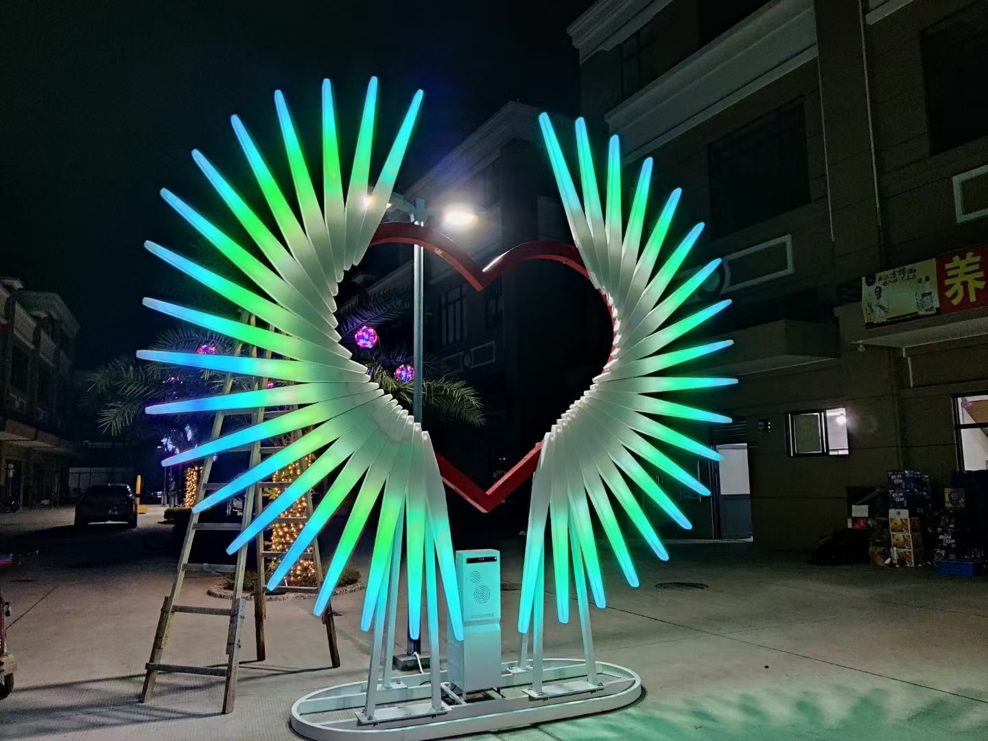 灯光造型厂家,互动灯光网红道具