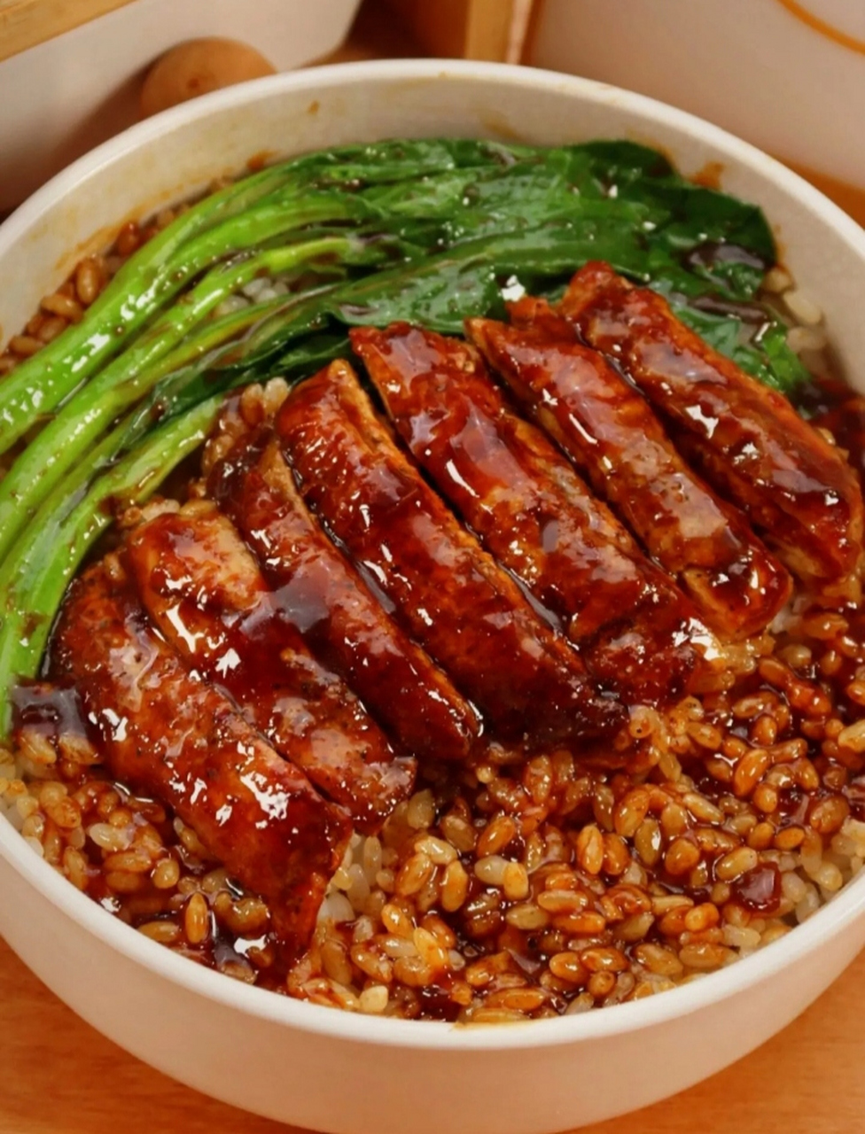 照烧鸡腿饭做法