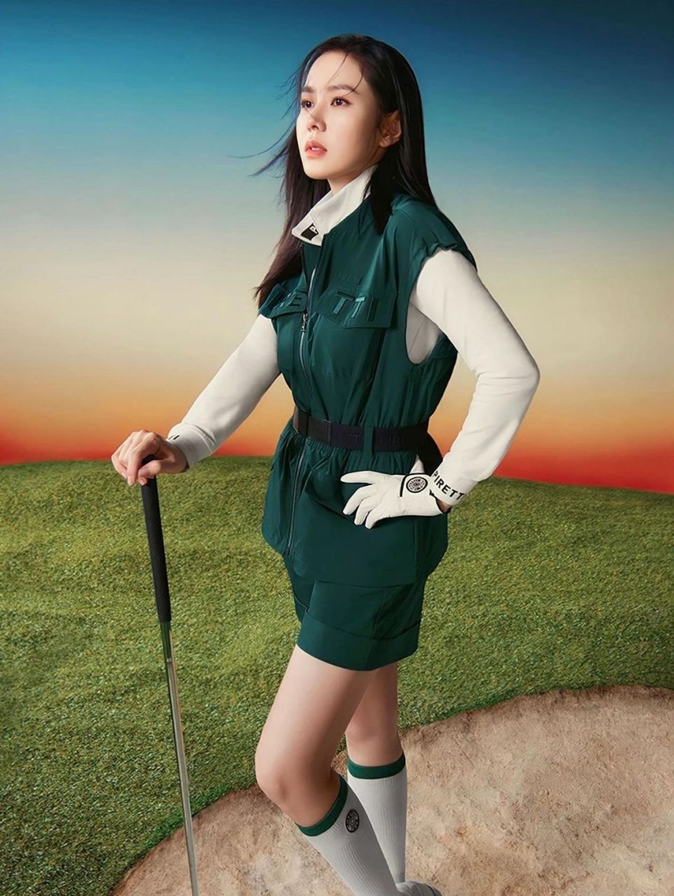 孙艺珍～高尔夫7515服饰代言20230824|||兴趣爱好成就事业91