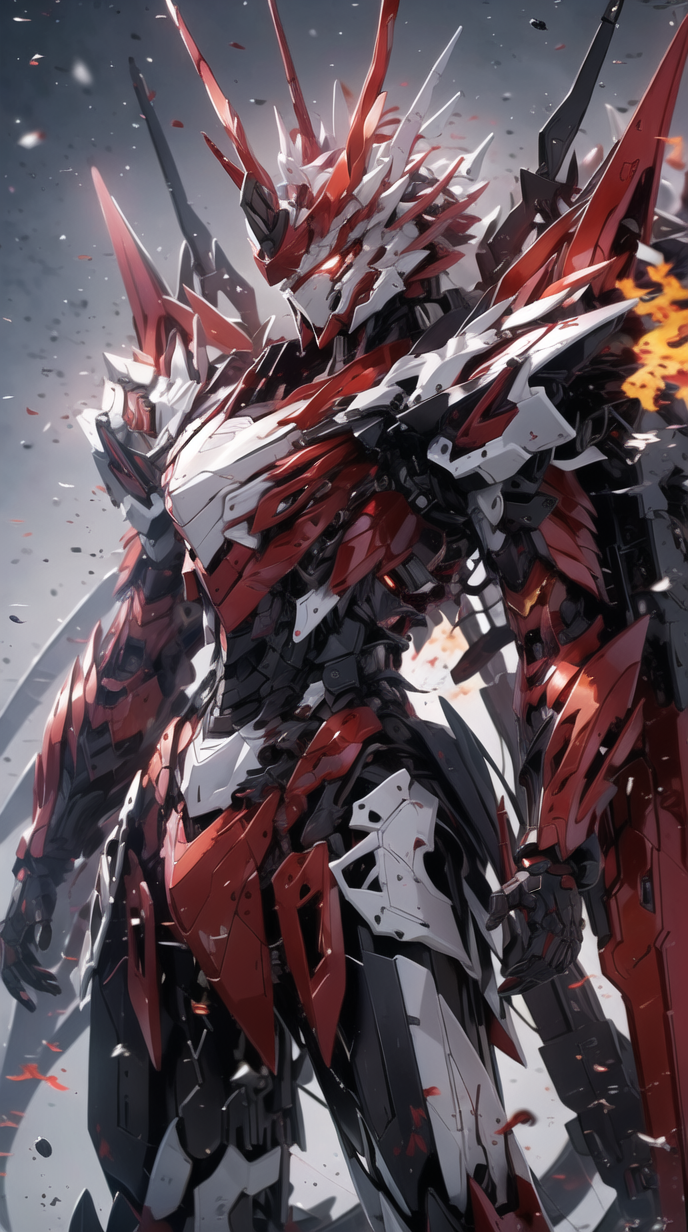 ai绘图 神龙机甲