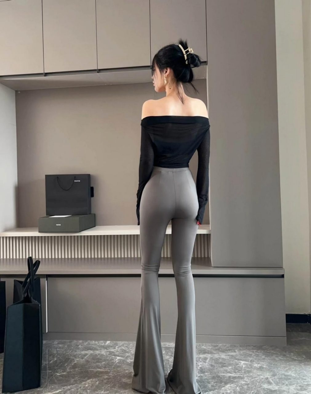 背影杀,性感妖娆,这身材无人能及!