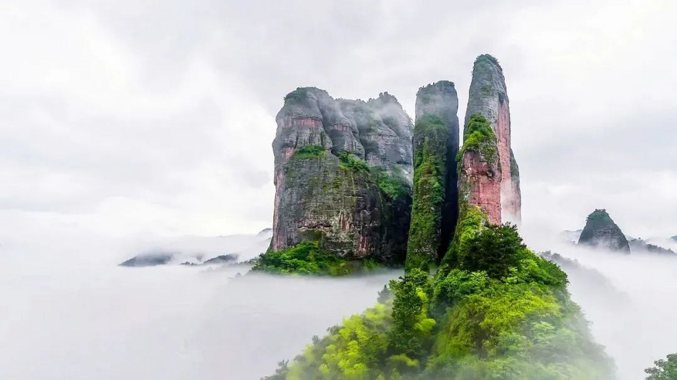 江山市江郎山风景区图片