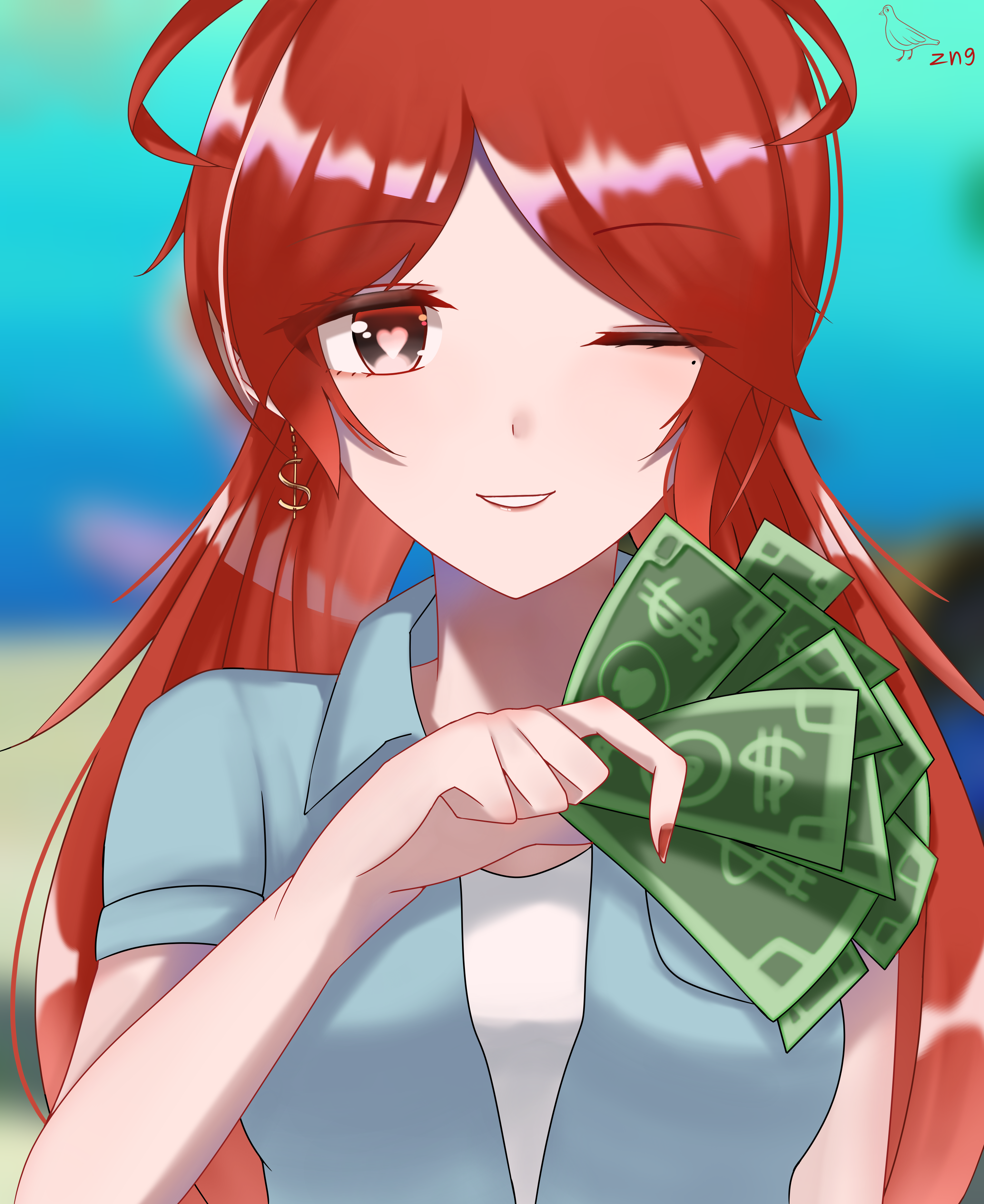 分享一张娘化蟹老板