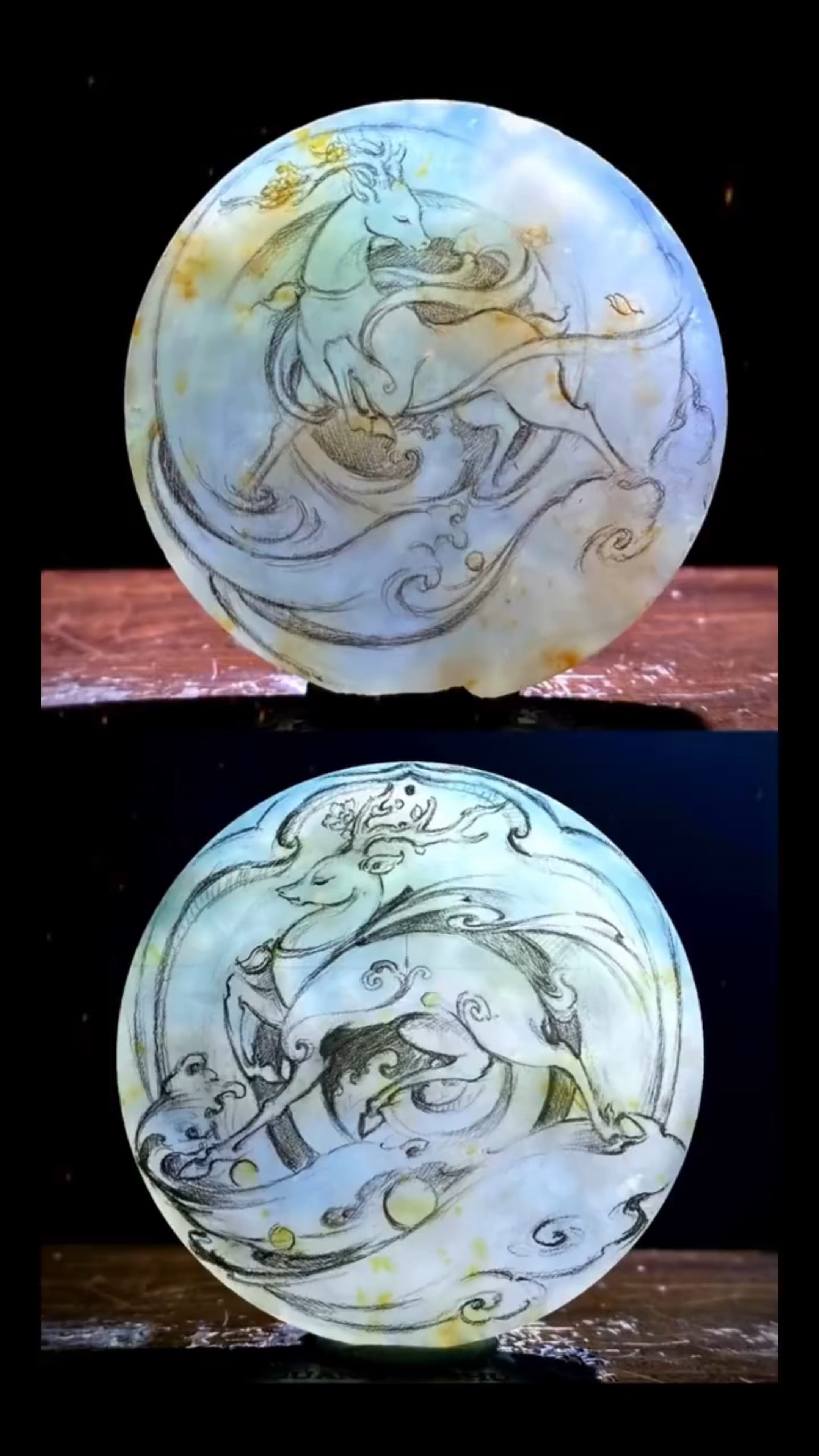 一"鹿"有你!||#翡翠定制