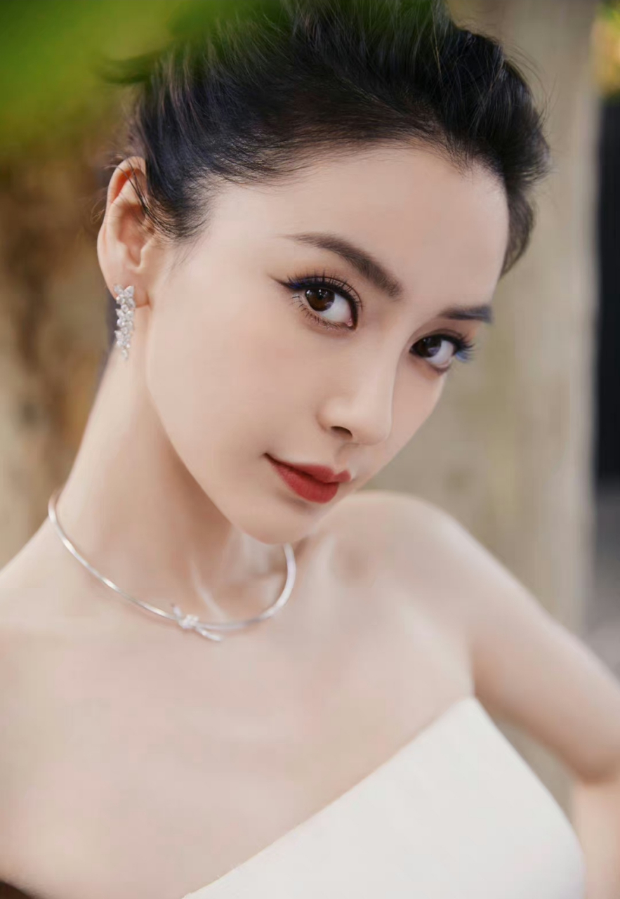 赵丽颖玉簪盘发造型和angelababy玉簪盘发造型,都好美啊!