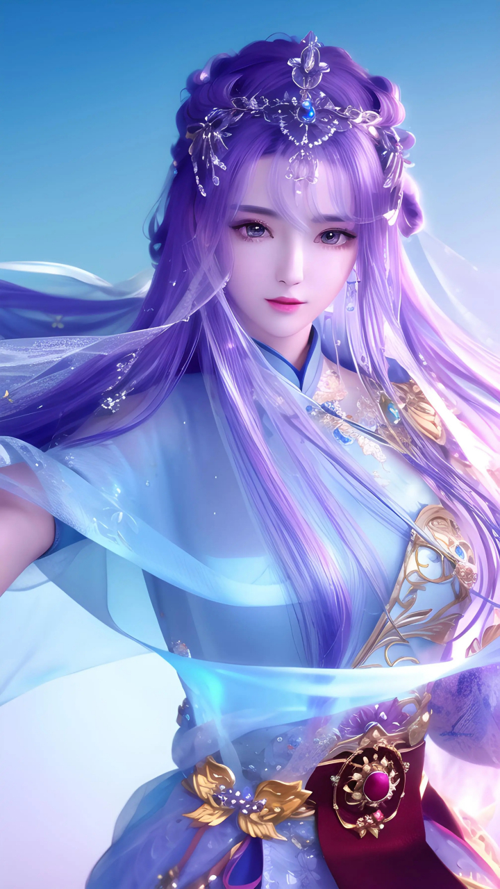 这是不是少司命摘下面纱后的样子啊? 爱了,爱了!