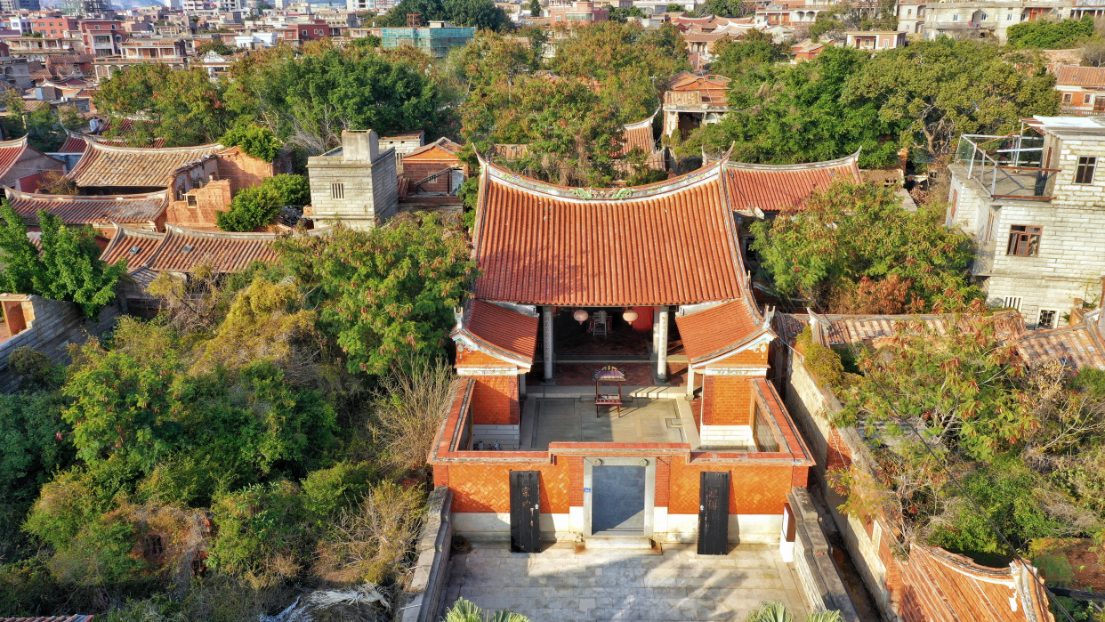 南安市石井镇奎霞村红砖厝群——闽南特色建筑