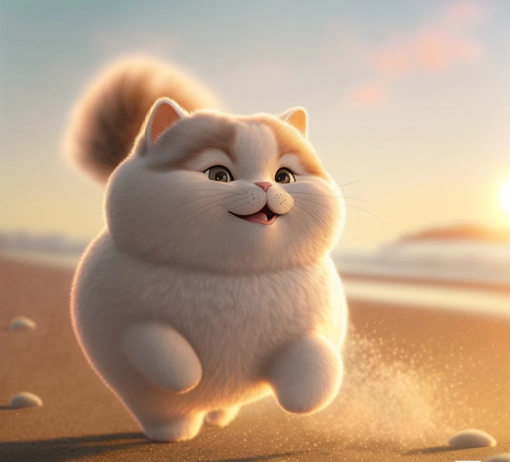 快乐的大肥猫来啦