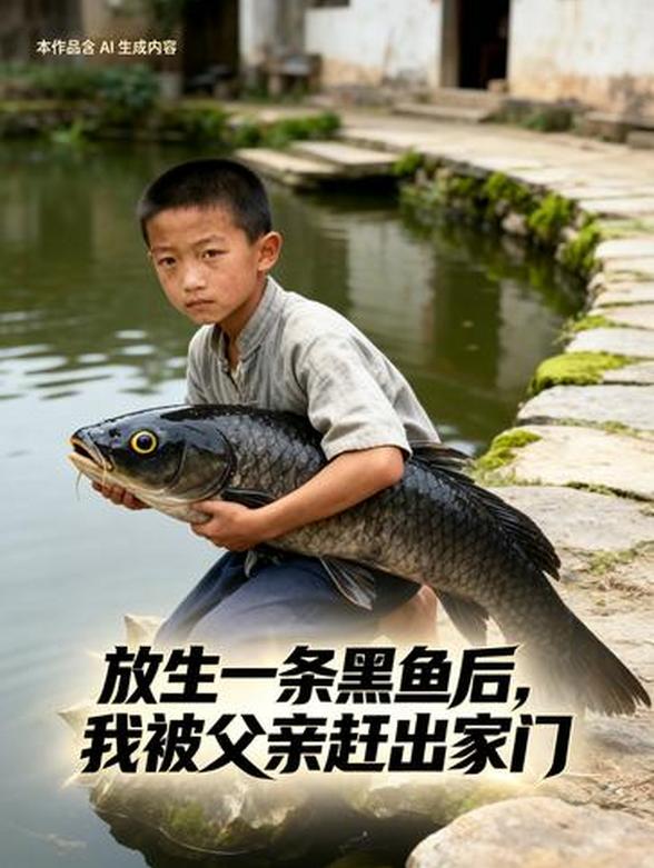 放生一条黑鱼后，我被父亲赶出家门封面图