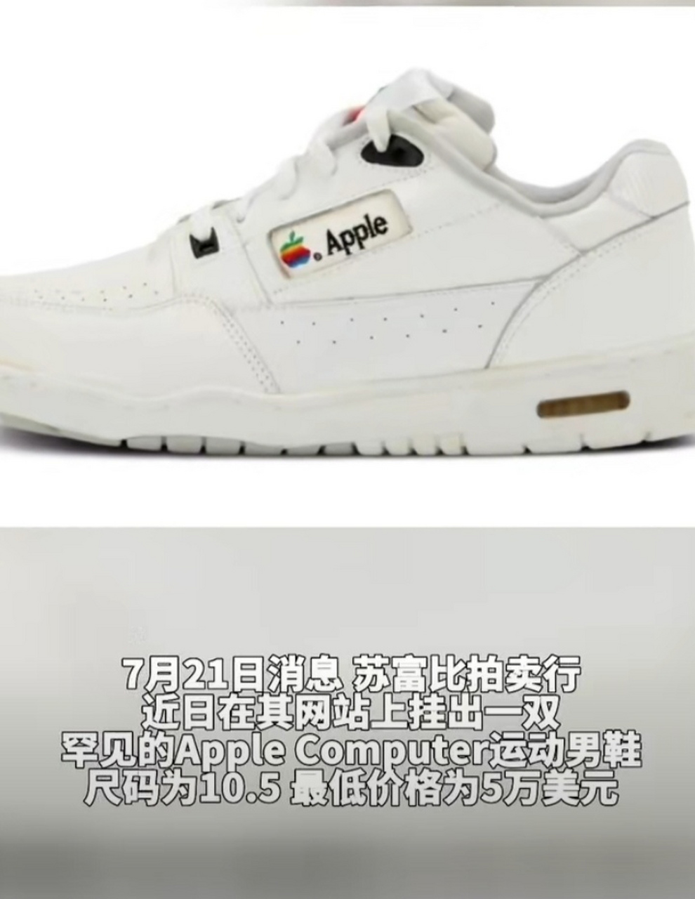 继苹果4之后苹果的又一个天价拍卖品,苹果90年代中期的一次性赠品运动