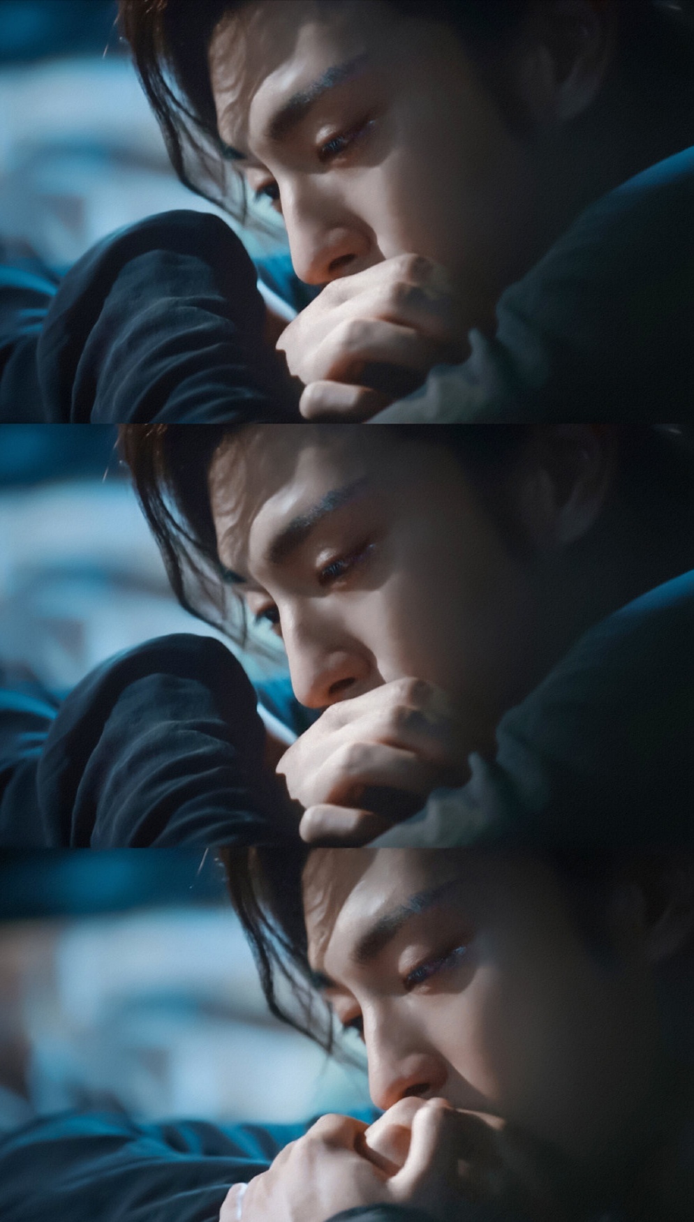 邓伦魔尊造型太酷了!身穿黑色戏服,头扎马尾辫,简直帅翻天