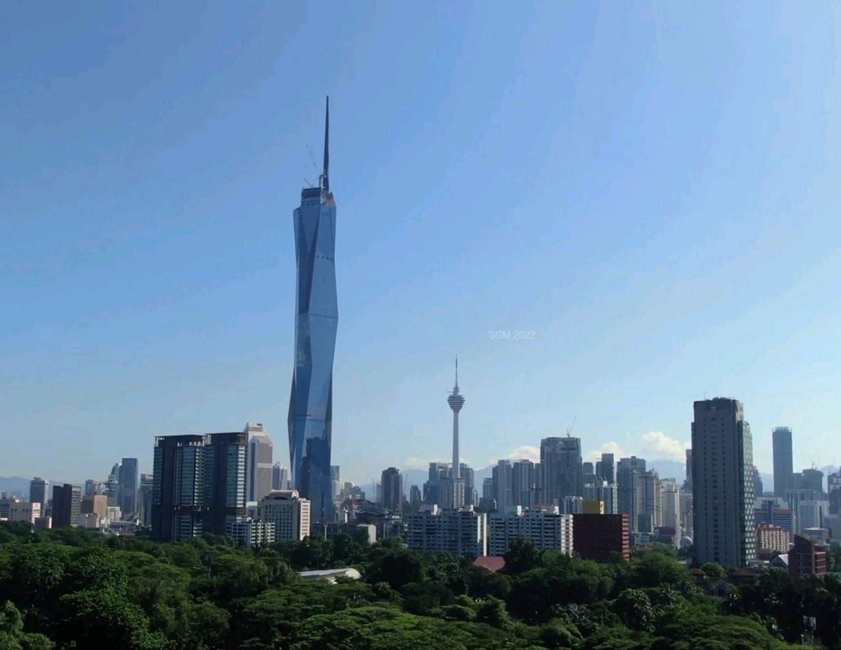 世界在建的最高摩天建筑——吉隆坡merdeka 118大厦,最新高清照片