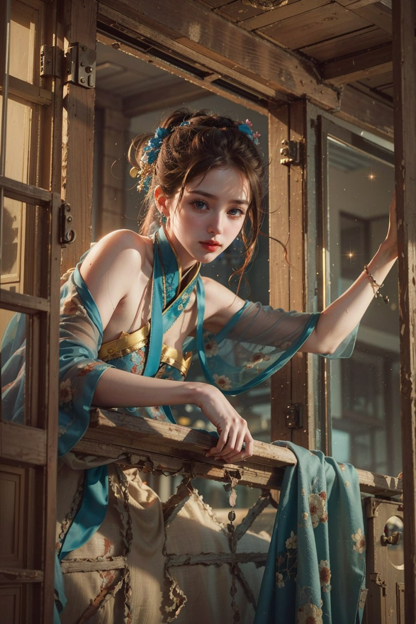 ai小姐姐分享,第八十一期.宮装#性感好身材# #美女小姐姐##ai绘画