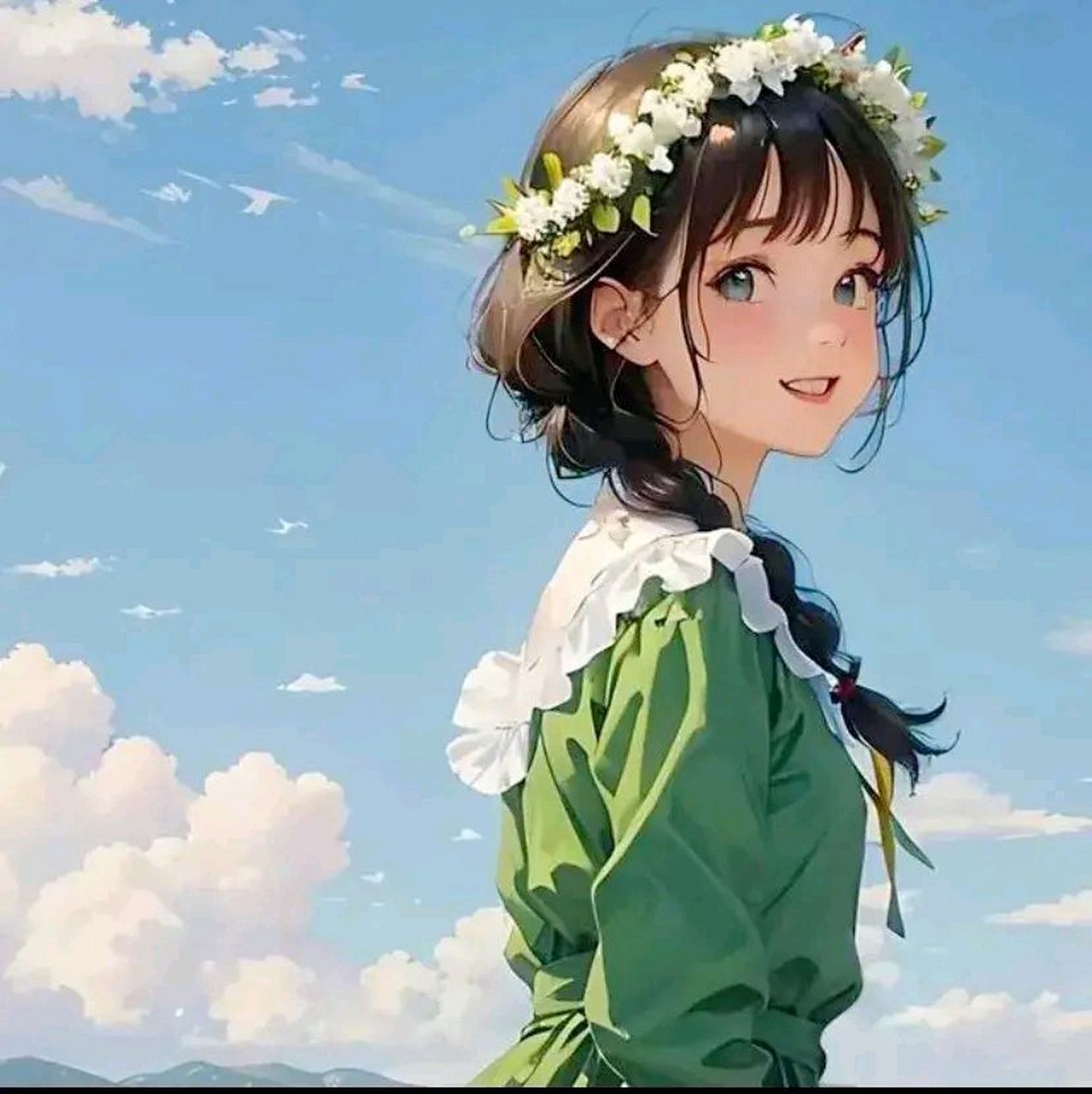 三张治愈的动漫女头像,喜欢的友友们点个赞即可拿走#我要上热门