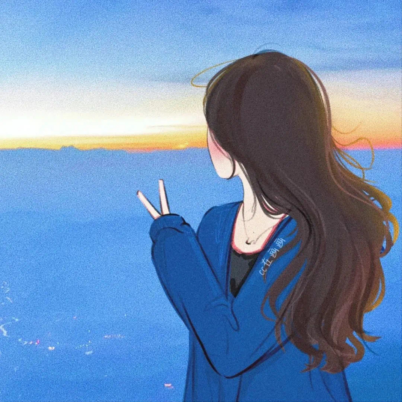 分享一组超有氛围的背影闺蜜头像#头像# #女生头像# #闺蜜头像
