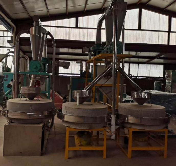 日产30吨石磨面粉加工生产线机械设备