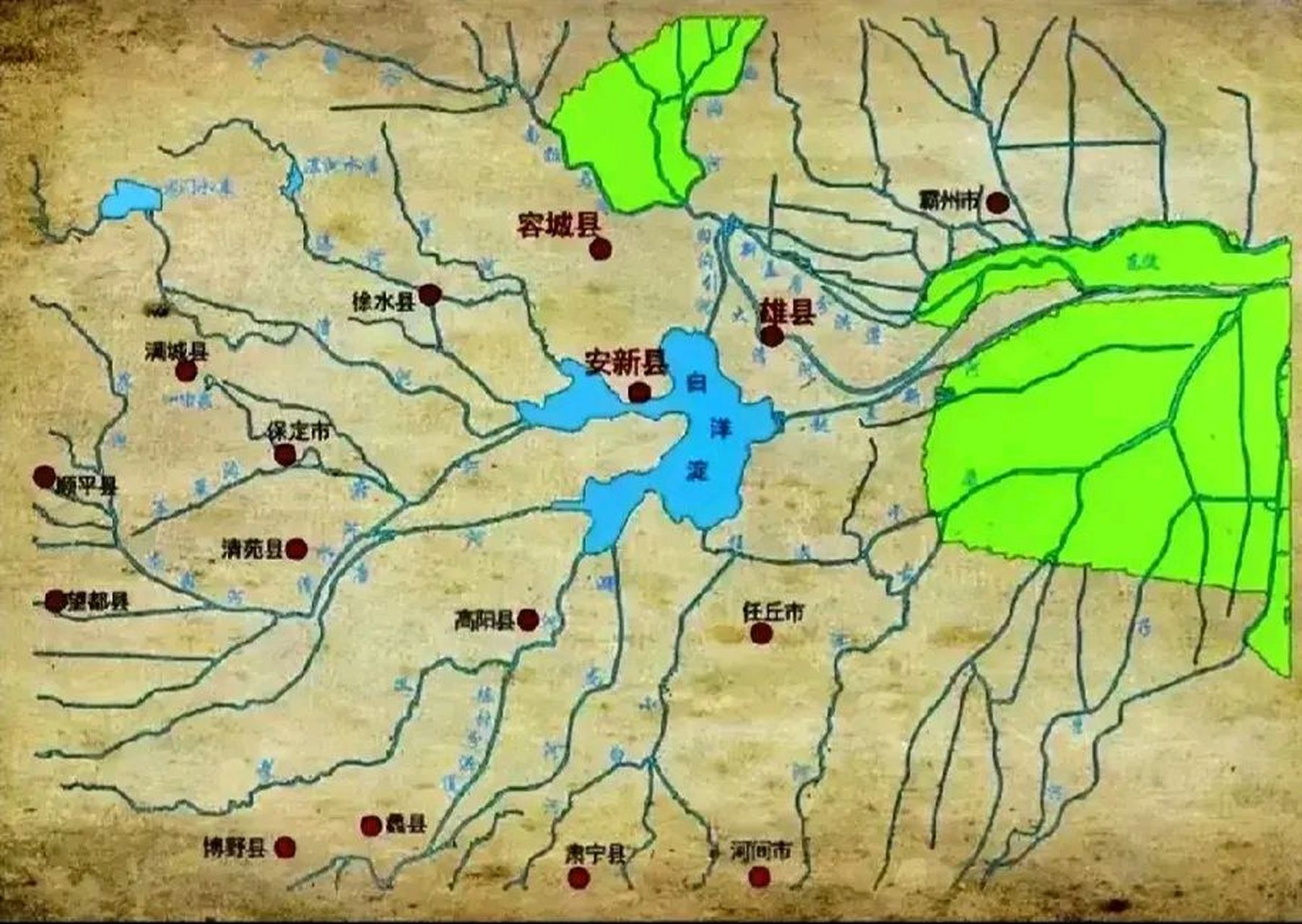 如何确保雄安新城的安全和发挥白洋淀蓄洪的功能和谐统一呢?