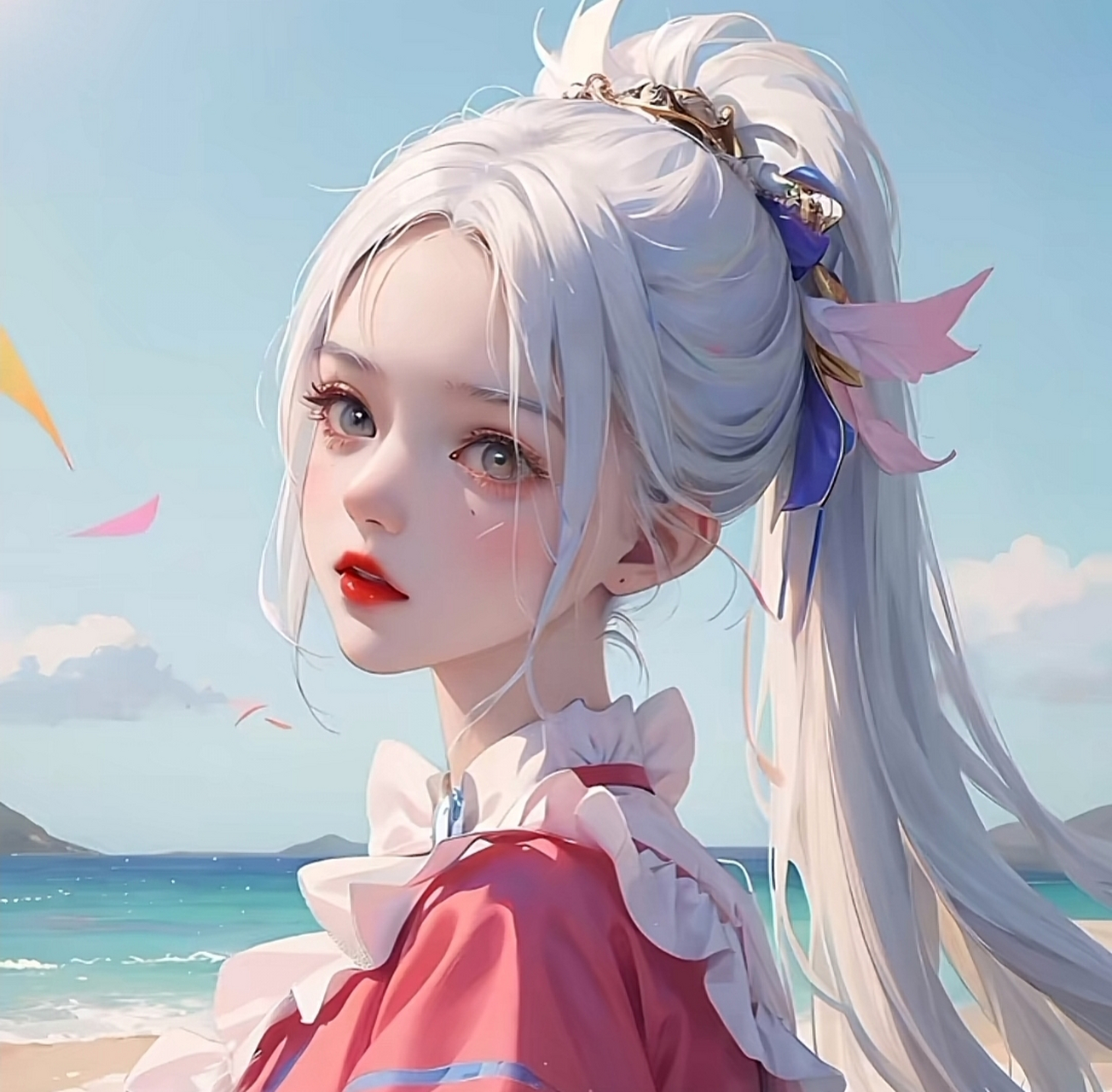 气质感爆棚的女神头#微信头像# #美女# #动漫头像和壁纸