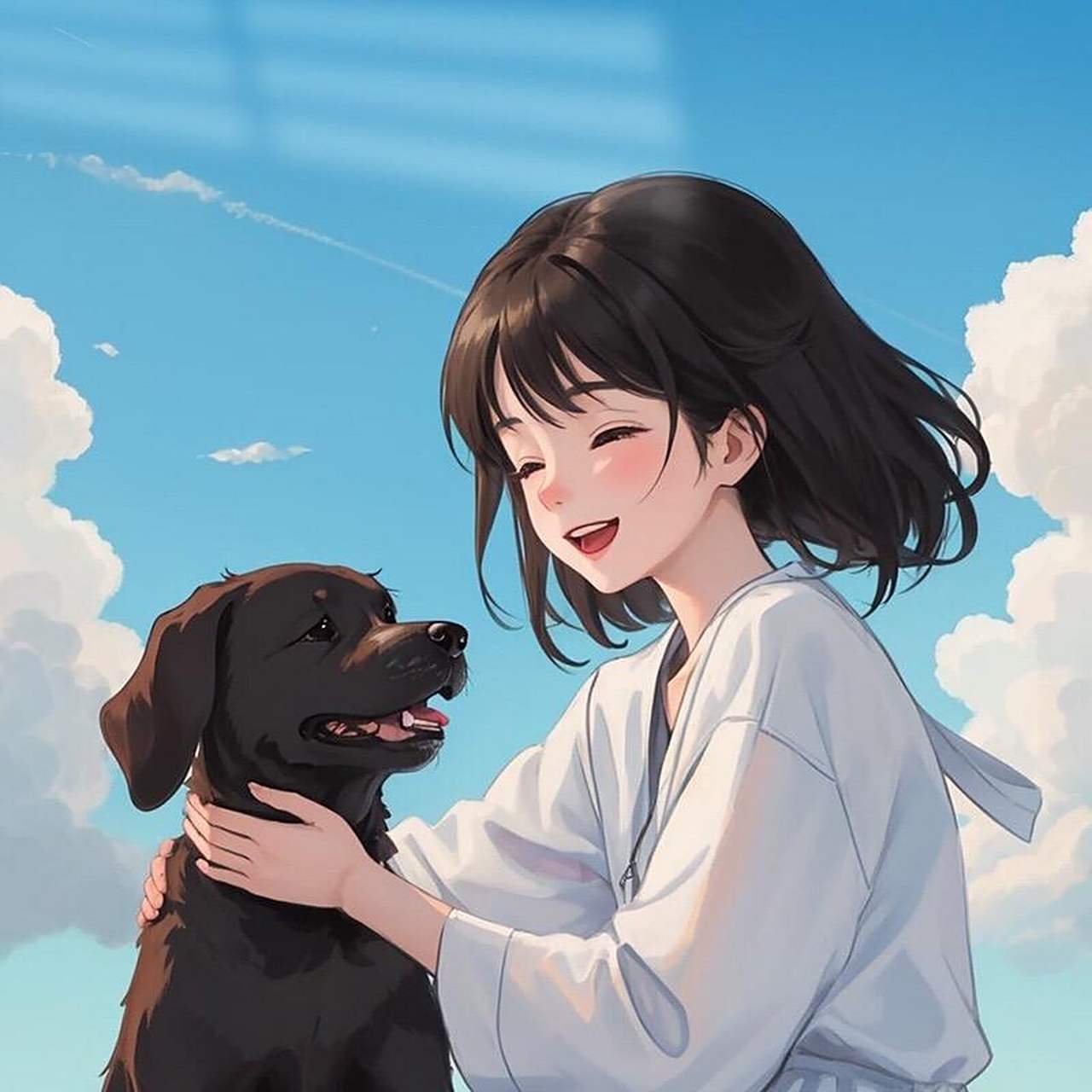 头像# #动漫头像# 女漫头像,超有感[心],向往自由