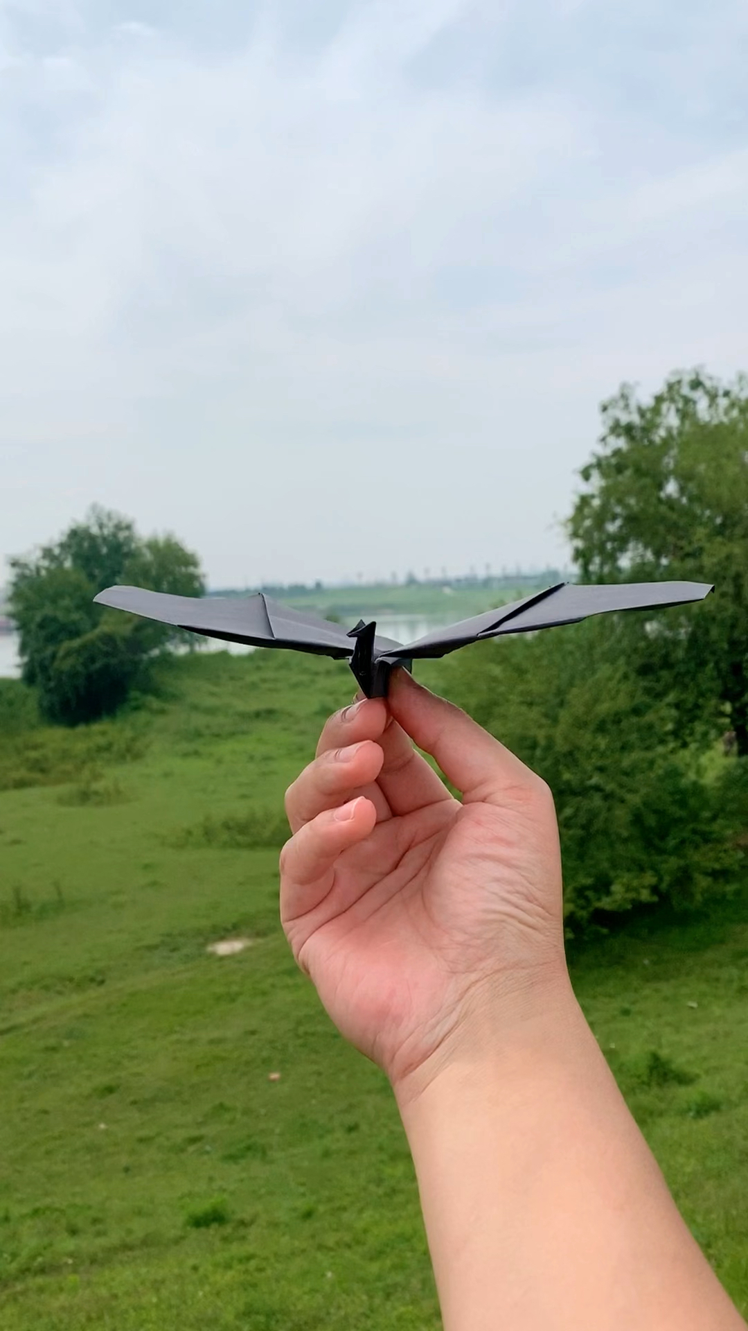一张a4纸制作滑翔能力超强的翼龙纸飞机,你学会了吗?