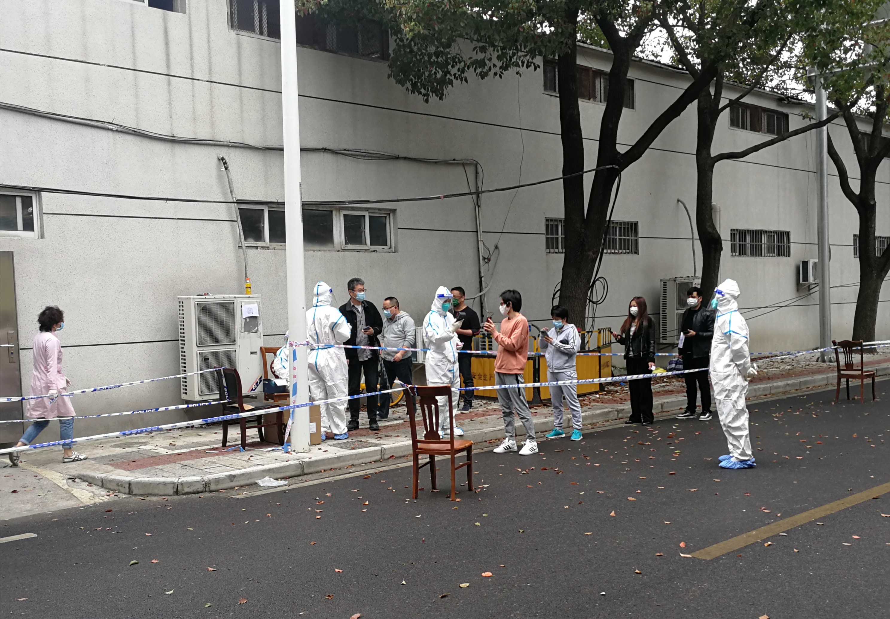 上海核酸检测井然有序