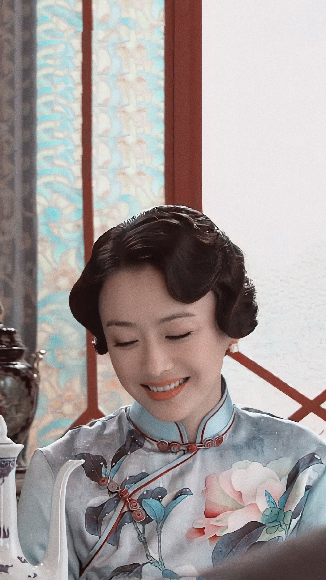 秦岚|顾海棠 截修 民国风壁纸