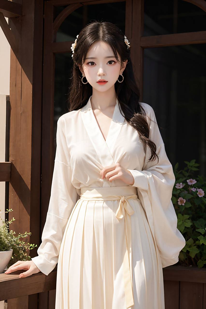 ai绘画 古装宋服《一》